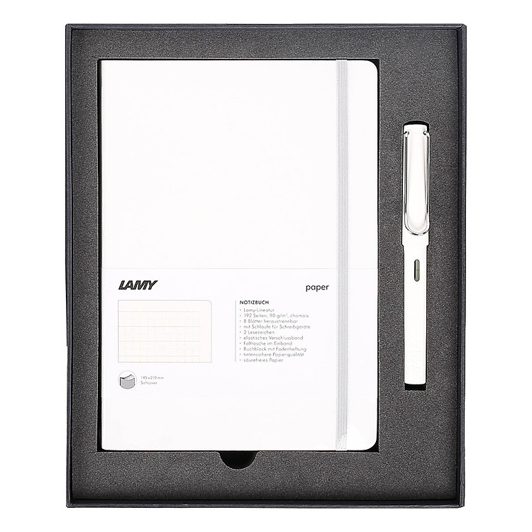Sổ Tay Lamy A5 Softcover White - Ảnh 4