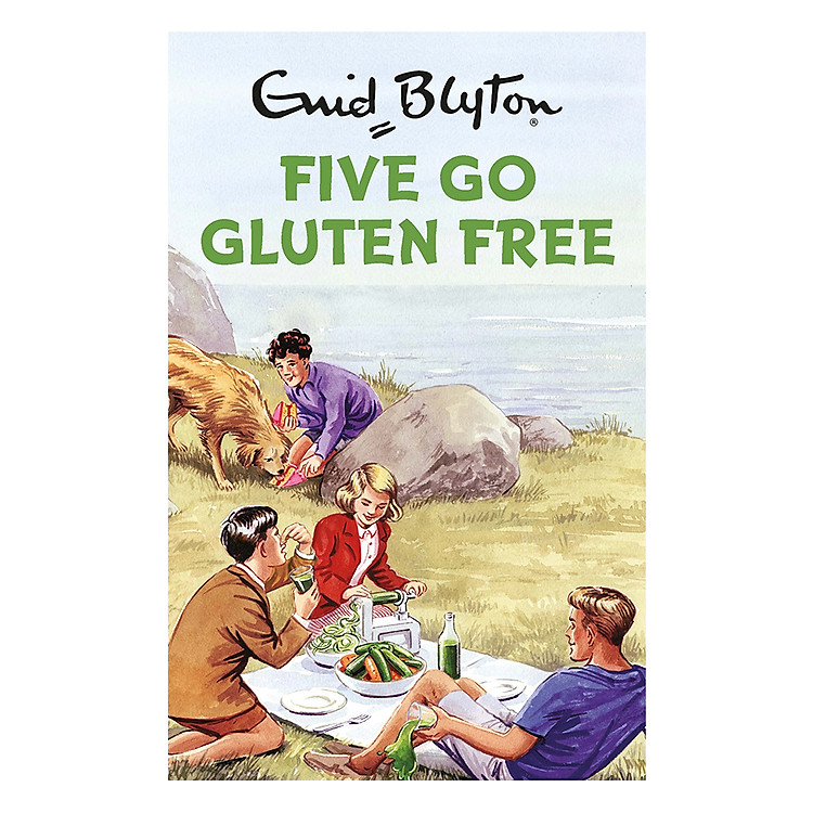 Sách Five Go Gluten Free