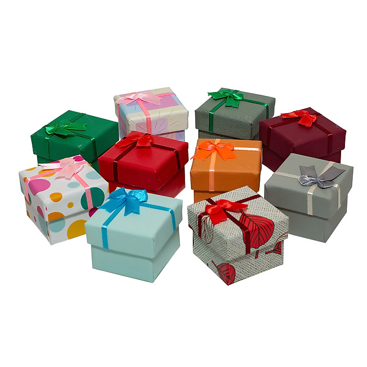 Hộp Quà Vuông V013 (4,5 x 3 cm) (10 hộp)