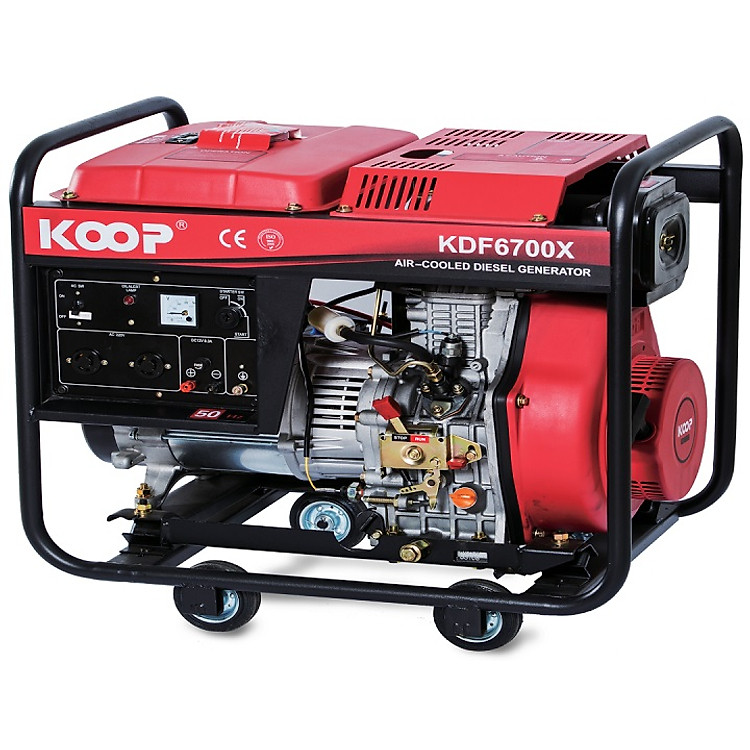 Máy Phát Điện Chạy Dầu 4.5KW Koop KDF6700X