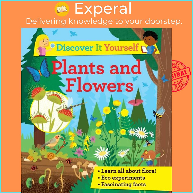Sách - Discover it Yourself: Plants and Flowers by Sally Morgan (UK edition, paperback)
