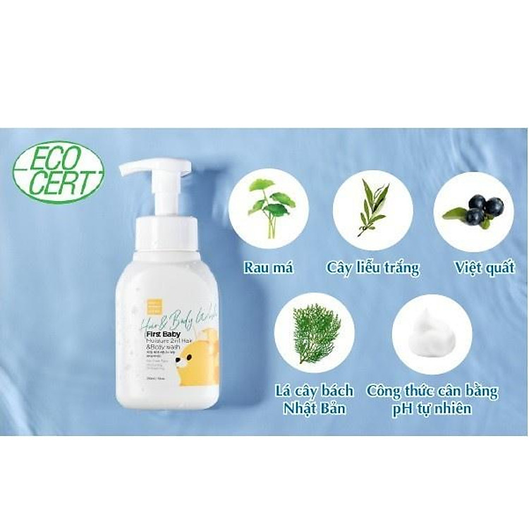 Sữa tắm & gội K-mom cho bé 290ml Chính hãng Ưu đãi - Hình ảnh 3