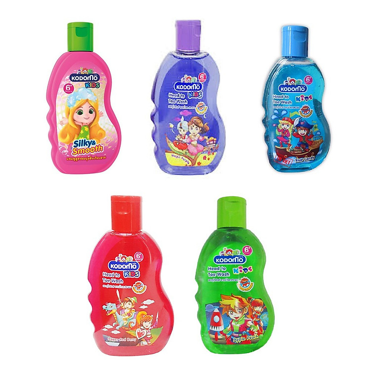 Dầu Tắm Gội Kodomo 200ml cho bé Chính hãng Giá rẻ - Hình ảnh 3