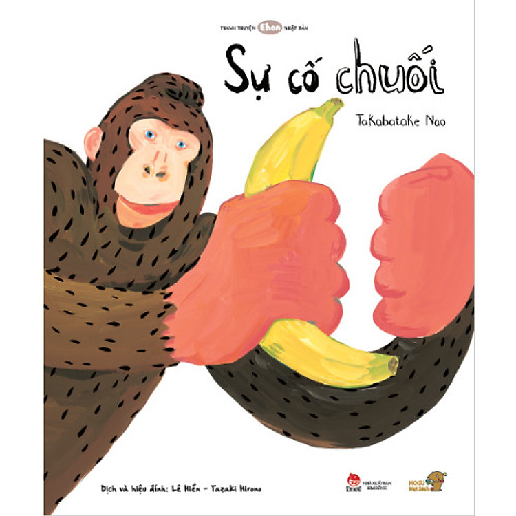 Truyện Ehon bé 3-4-5 tuổi - Sự cố chuối