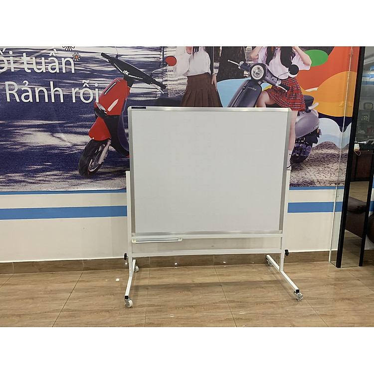 Bảng di động 1 mặt từ trắng BAVICO (80x120cm) - Ảnh 4