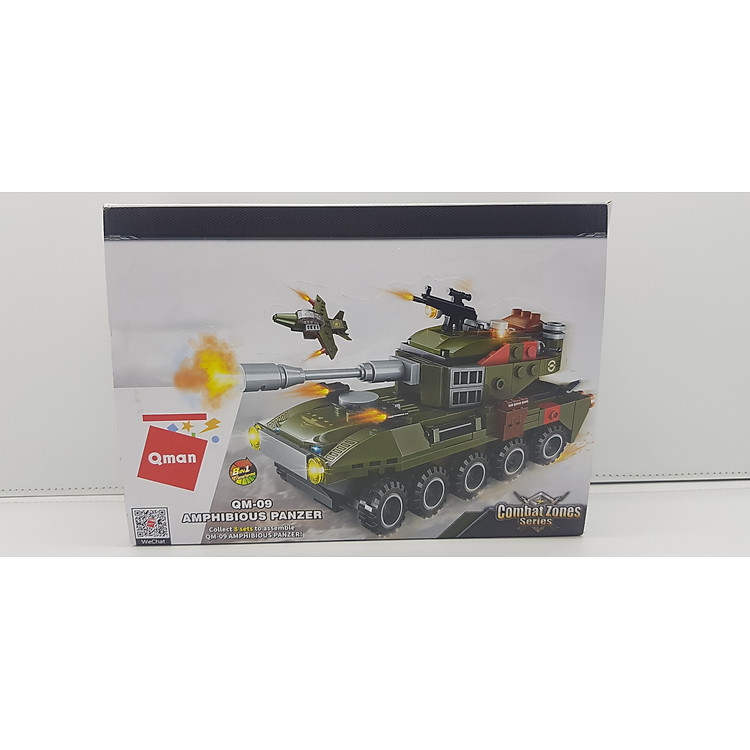 Đồ Chơi Ghép Hình Quân Đội 8 trong 1 Chính hãng Tiết kiệm - Hình ảnh 5