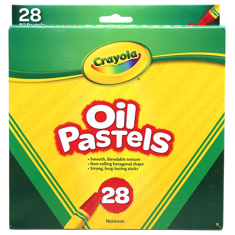 Hộp Bút Sáp Dầu Crayola 28 Màu - Ảnh 3