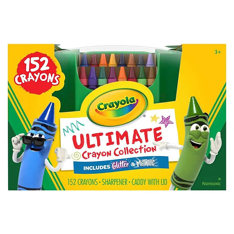 Hộp Bút Sáp Màu Crayon Crayola (152 chiếc) - Ảnh 3