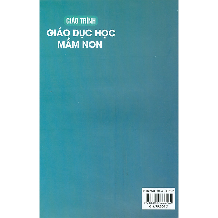Giáo Trình Giáo Dục Học Mầm Non - Ảnh 2