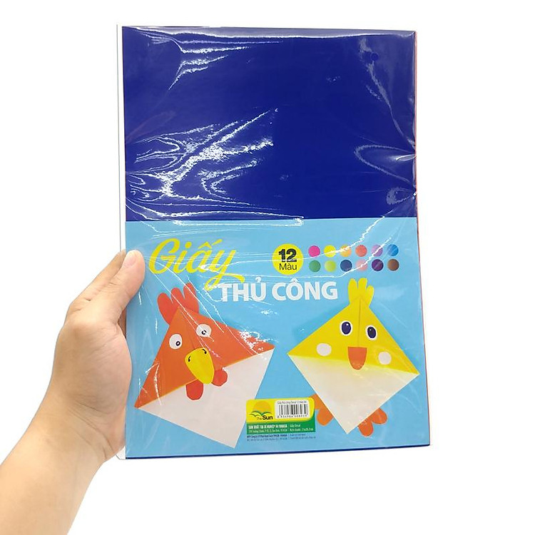 Giấy Thủ Công Decal A4 (12 màu) - Ảnh 7