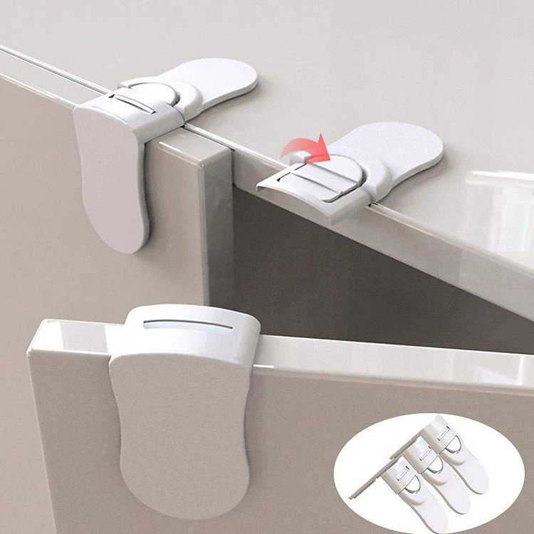 Chốt Khóa Tiện Dụng An Toàn Tủ Chính hãng Giá rẻ - Hình ảnh 2