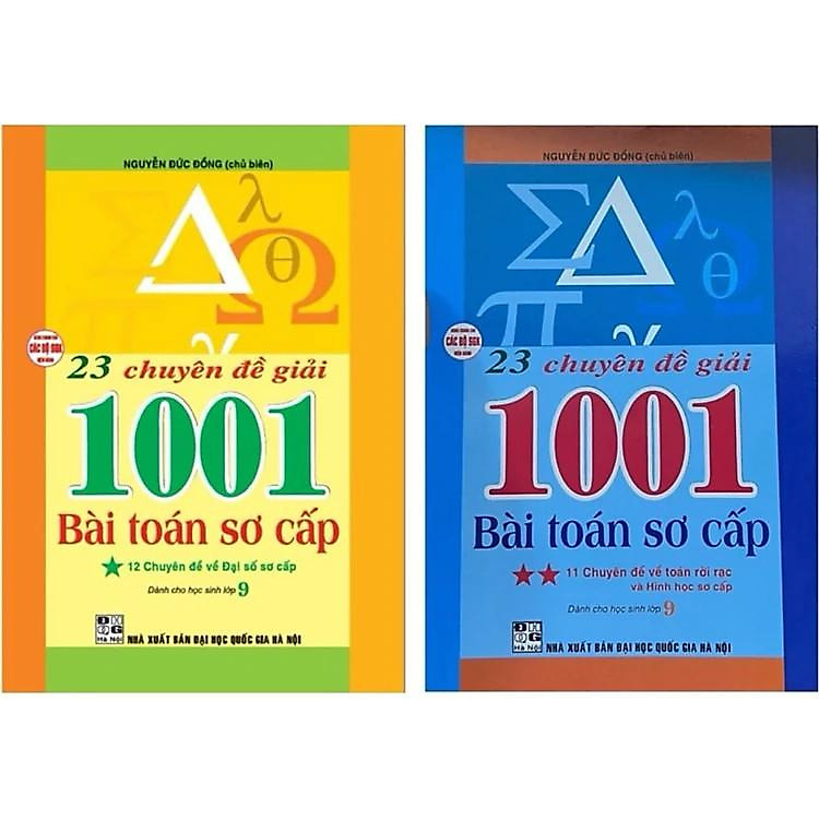 Combo 23 Chuyên Đề Giải 1001 Bài Toán Sơ Cấp (Tập 1+Tập 2)