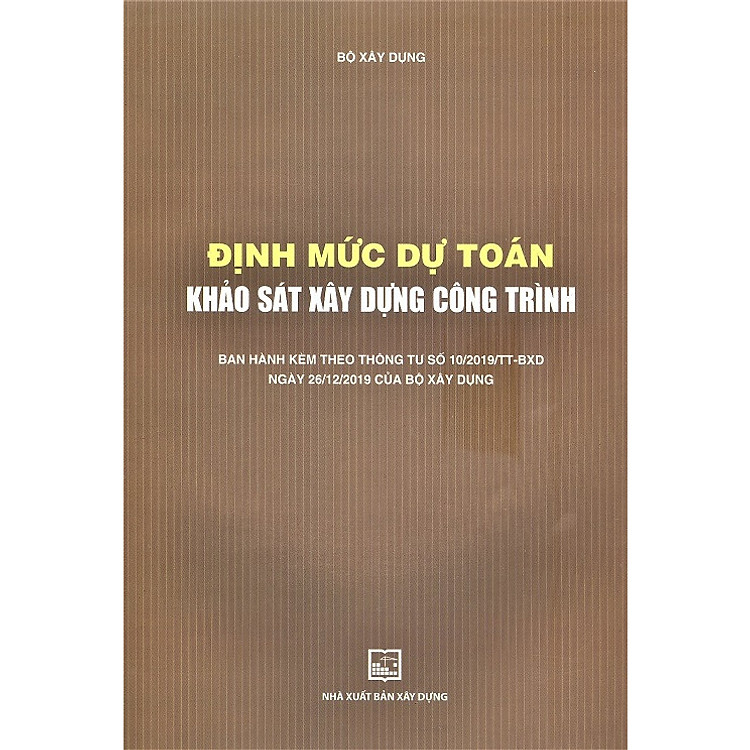 Định Mức Dự Toán Khảo Sát Xây Dựng Công Trình