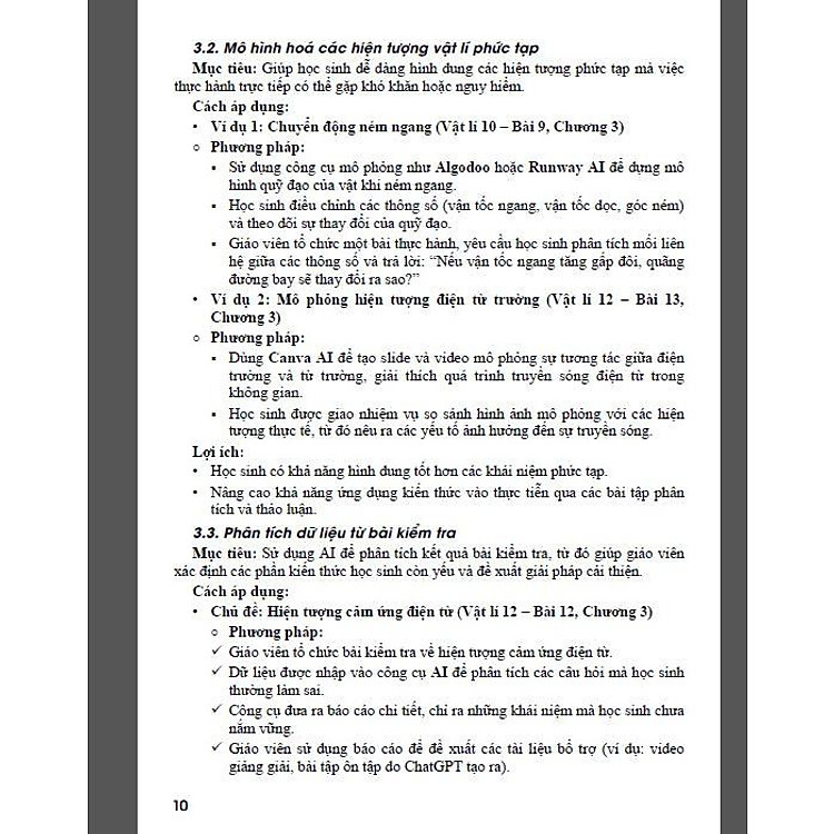 Ứng dụng trí tuệ nhân tạo AI trong dạy và học môn Vật lí (Dành cho giáo viên và học sinh) - Ảnh 7