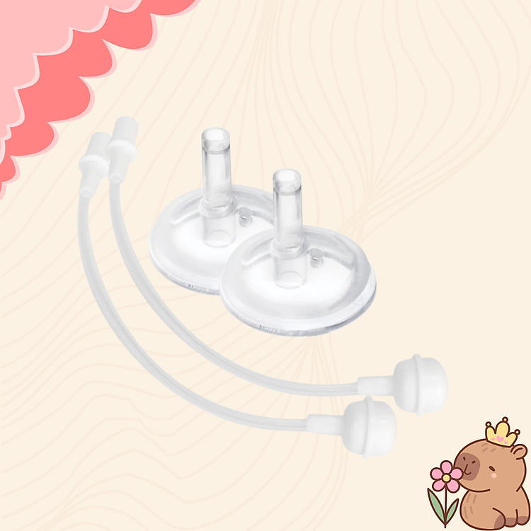 Ống Hút Silicone Bi Trọng Lực Bébémarc - Set 2 Giá rẻ - Hình ảnh 3