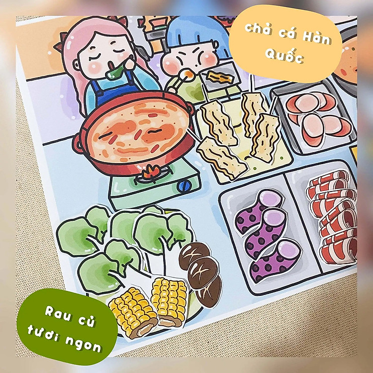 Mua Bộ Tranh Tương Tác Cô Tiên Xanh Chính hãng Ưu đãi - Hình ảnh 2