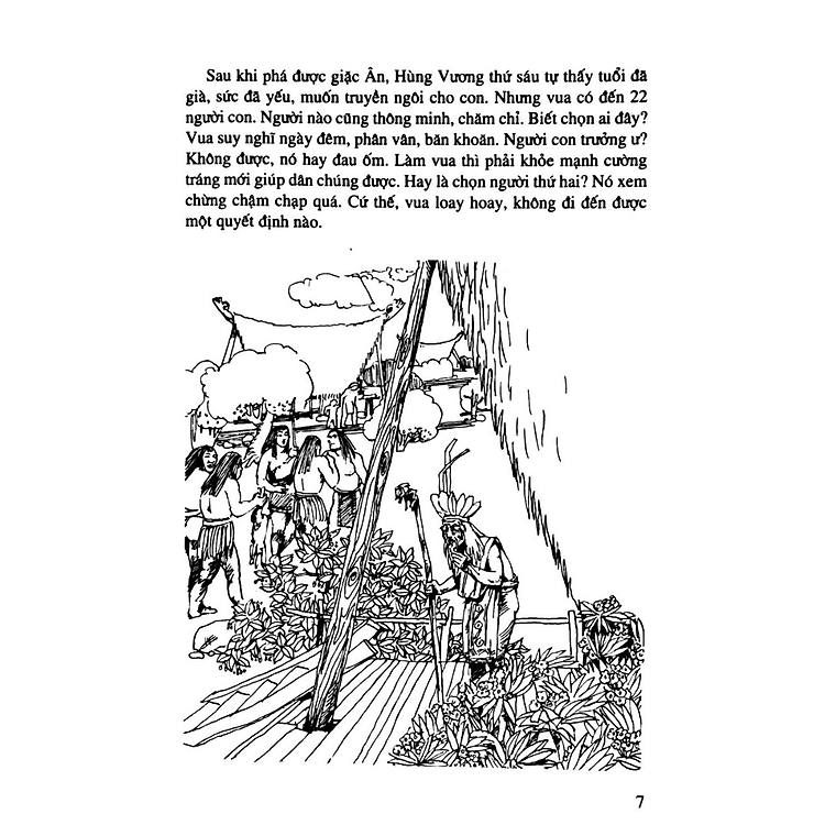 Lịch Sử Việt Nam Bằng Tranh 03: Huyền Sử Đời Hùng Bánh Chưng Bánh Giầy, Trầu Cau, Quả Dưa Đỏ - Ảnh 2