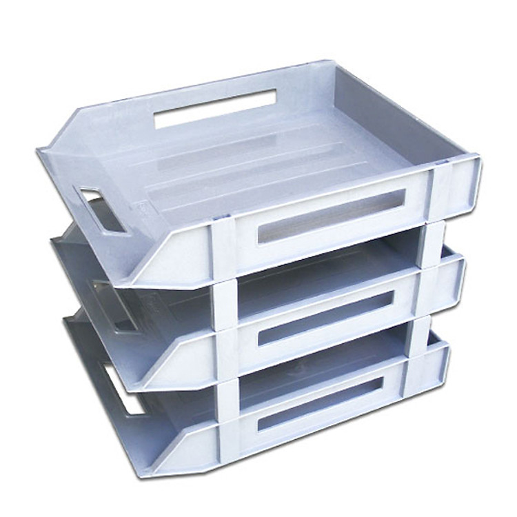 Kệ Hồ Sơ Ráp 3 Tầng Màu Xám Xukiva 190-3