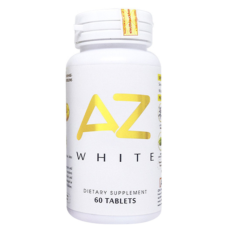 Thực phẩm chức năng Viên uống trắng da sáng tự nhiên AZ White
