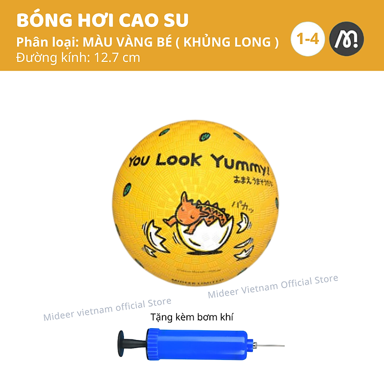 Bóng cao su Mideer cho bé Chính hãng Giá tốt - Hình ảnh 3