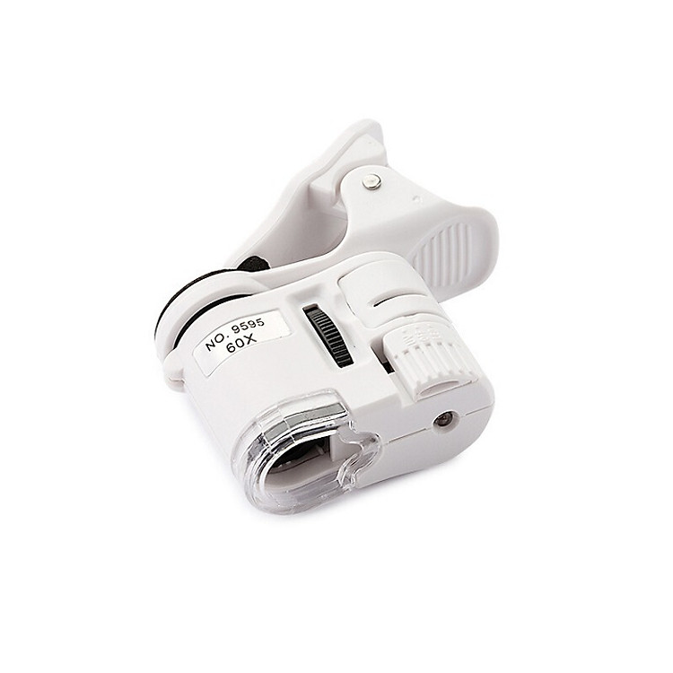 Lens cho điện thoại cao cấp Zoom 60X có đèn pin + Tặng kèm túi đựng