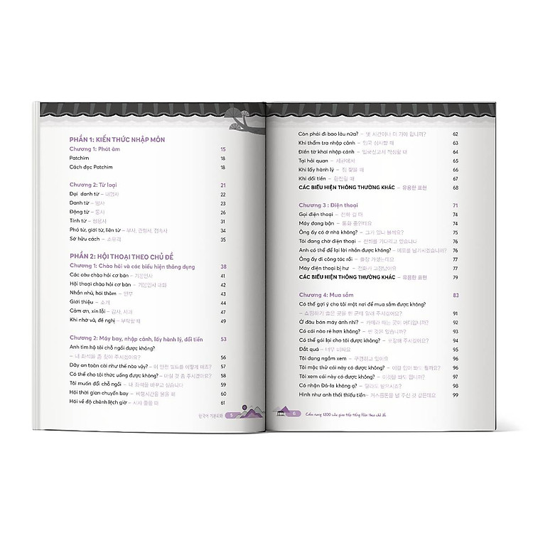 Cẩm nang 1300 câu giao tiếp tiếng Hàn theo chủ đề - Ảnh 3