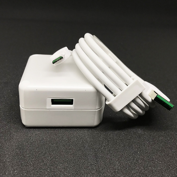 Bộ sạc nhanh VOOC 5V-4A R15 dành cho điện thoại Oppo (Chân MicroUSB) - Hàng Nhập Khẩu