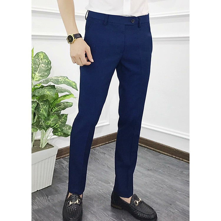 Quần dài nam Tây Âu Dáng Công Sở, Trẻ Trung Hàn Quốc