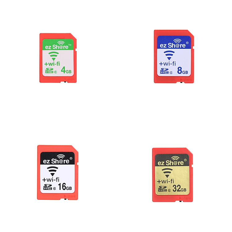 EZ share WiFi Share Memory SD Card Wireless Camera Share Card SDHC Flash Card Class 10 32GB for Canon/Nikon/Sony