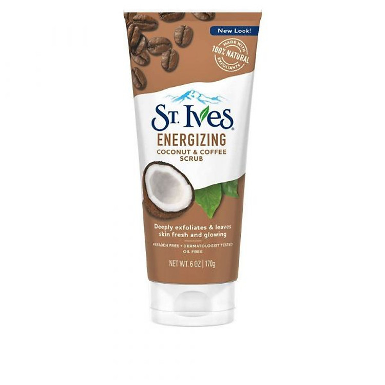 Tẩy Tế Bào Chết St.Ives Coconut & Coffee Scrub 170ml