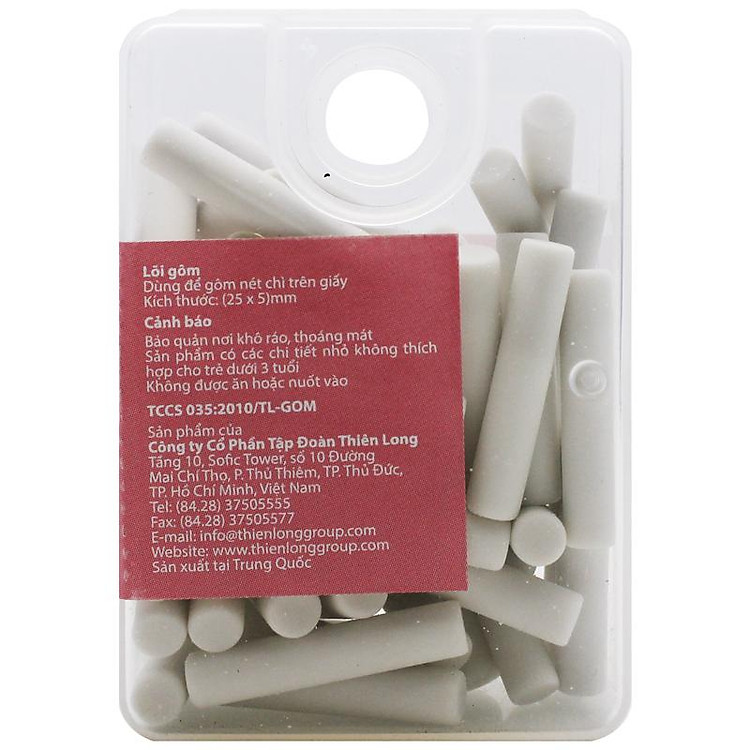 Hộp Gôm Điện Tự Động Flexio Thiên Long EER-009 (50 lõi) - Ảnh 4