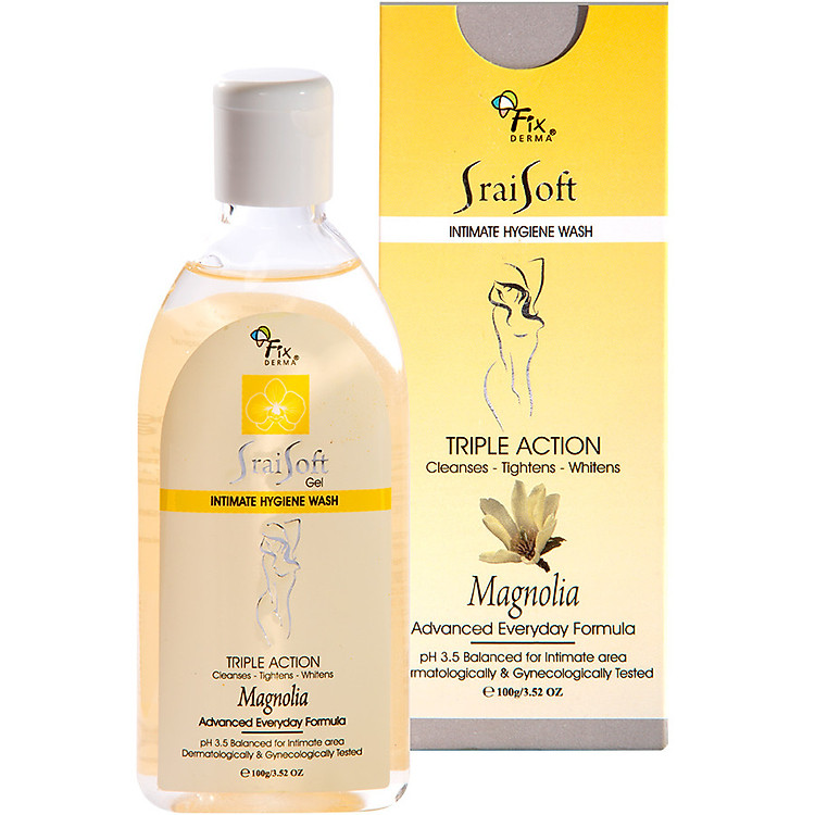 Gel vệ sinh phụ nữ Fixderma Srai Soft Gel – Magnolia (Hương Hoa Mộc Lan) (100g)