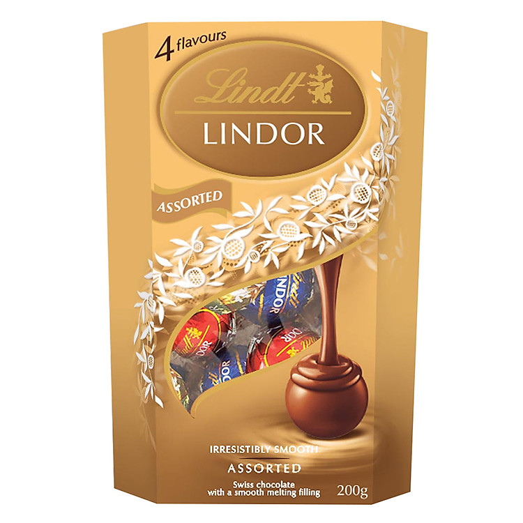 Hộp Quà Socola Lindt Lindor Assorted (200g)