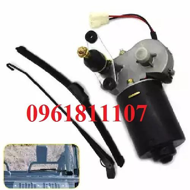 Motor gạt mưa 12V và cần gạt