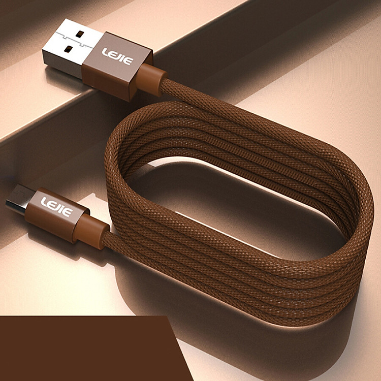 Cáp Sạc/ Dữ Liệu Micro USB LEJIE Dài 2m