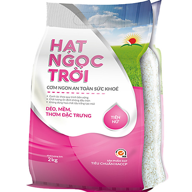 Gạo Hạt Ngọc Trời Tiên Nữ (2KG)