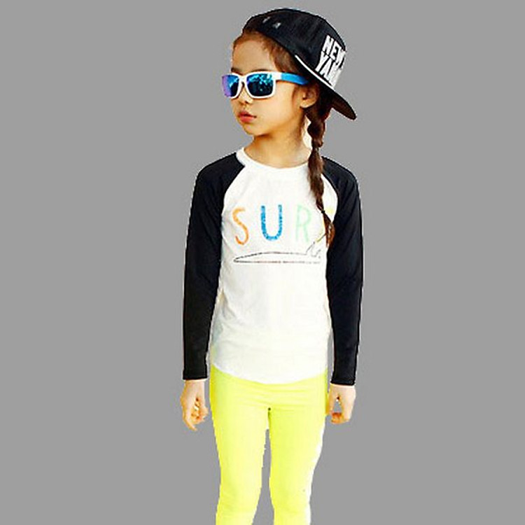 Đồ bơi bé gái quần dài áo dài Bg1925