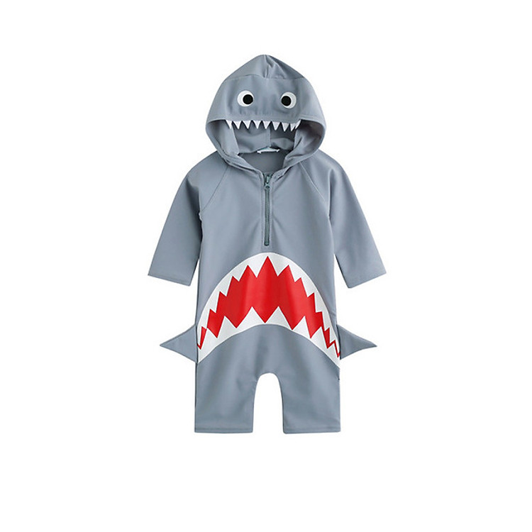 Đồ bơi cá mập dành cho bé, năng động thể thao kiểu dáng bắt mắt dễ mặc Cleacco