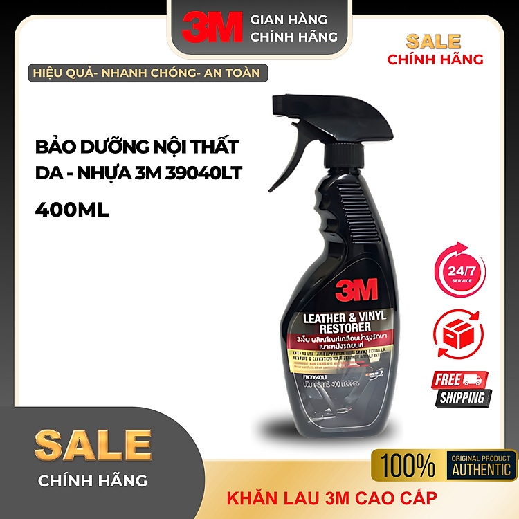 Dung dịch dưỡng da, nội thất 3M 39040LT
