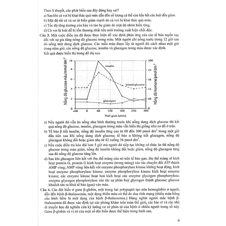 Bộ Đề Sinh Học - Đầy Đủ Các Dạng Trắc Nghiệm Theo Cấu Trúc Đề Thi Năm 2025 - Ảnh 4