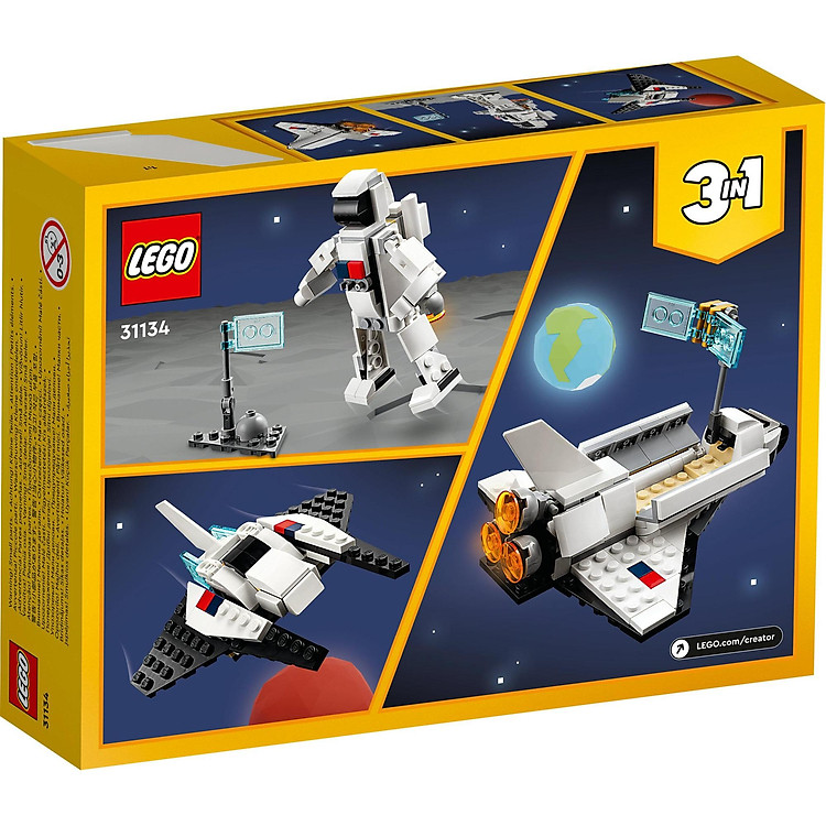 LEGO Creator 31134 Tàu Con Thoi Chính hãng Giá rẻ - Hình ảnh 3
