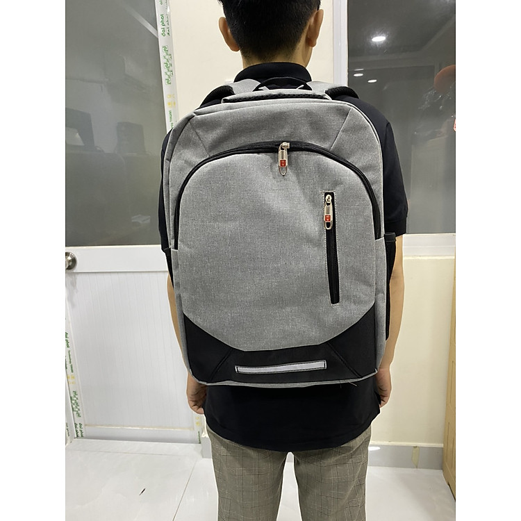 combo 5 balo màu xám