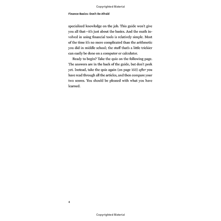 Harvard Business Review Guide To Finance Basics For Managers - Ảnh 4