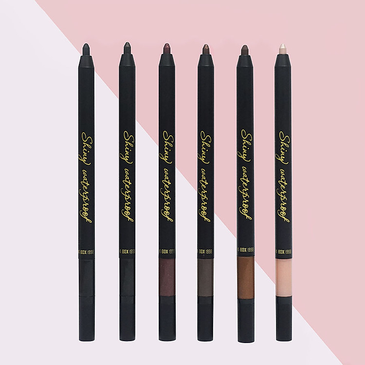 Chì kẻ mắt không trôi shiny water proof long wear gel pencil liner