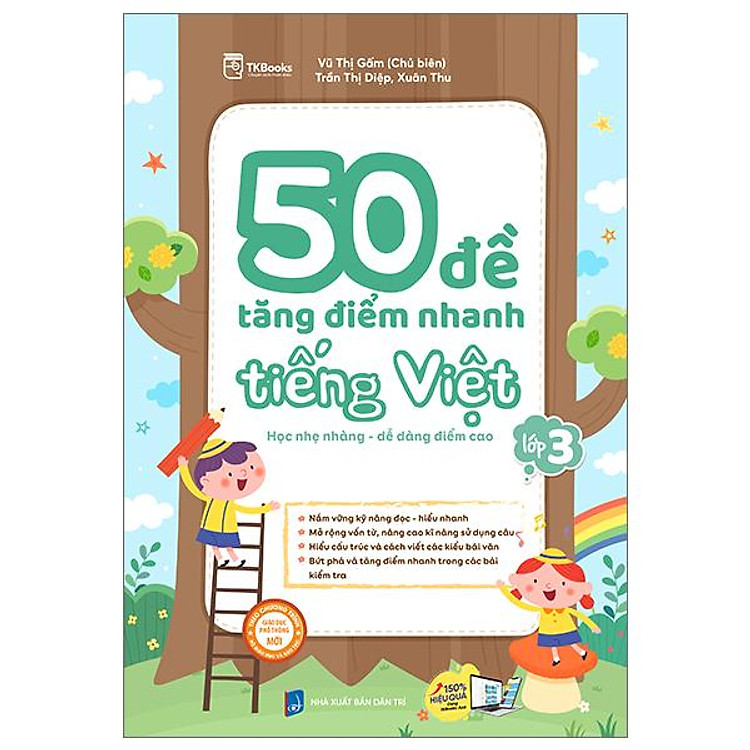 50 Đề Tăng Điểm Nhanh Tiếng Việt – Lớp 3