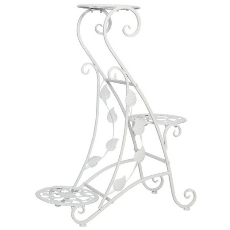 Kệ hoa trang trí 3 tầng hiện đại tiện ích