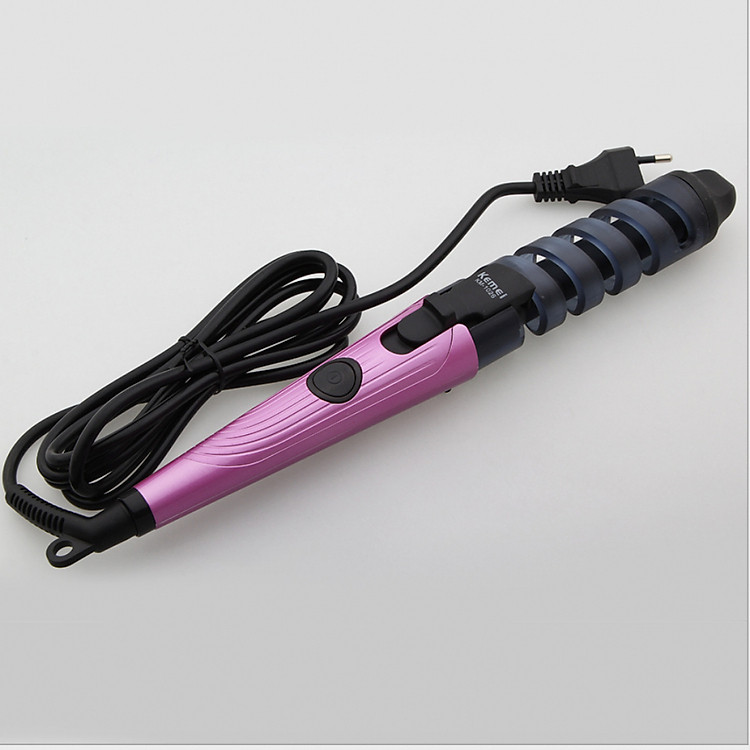 Máy uốn tóc xoắn ốc dễ dùng Kemei 1026