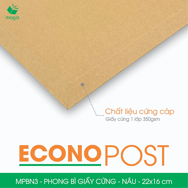 Phong Bì Giấy Cứng 22x16 cm (Combo 20 chiếc) - Ảnh 7