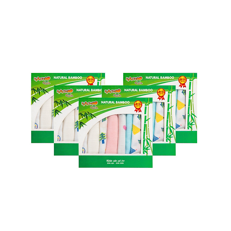 Khăn sữa tre cho bé - 8 cái Chính hãng Ưu đãi - Hình ảnh 3