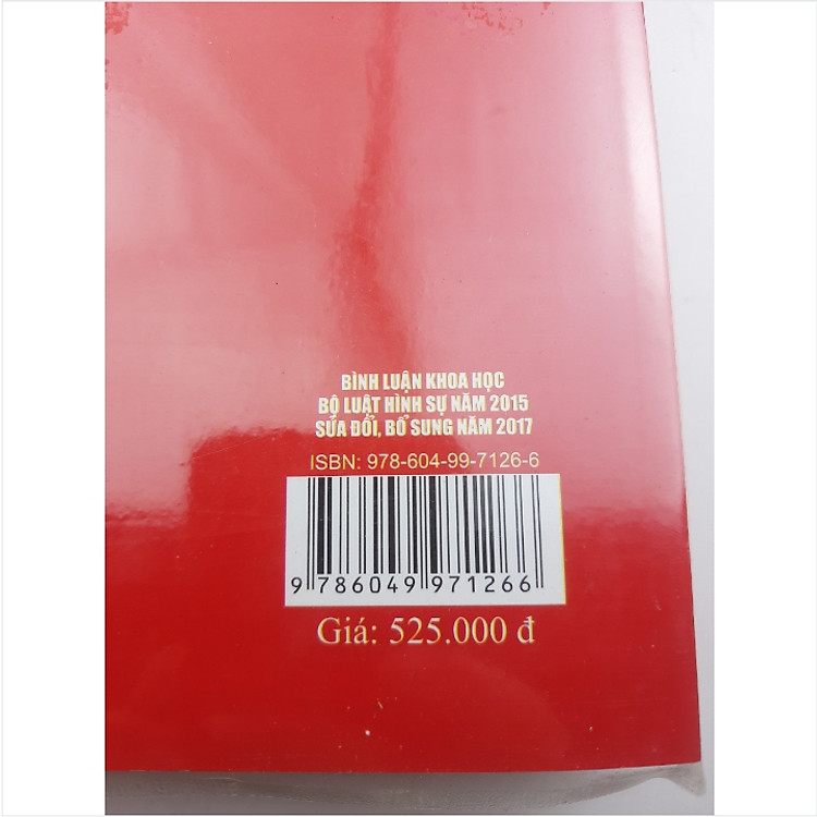 Bình Luận Khoa Học Bộ Luật Hình Sự 2015 Sđ, Bs 2017 - TS. Lê Quang Thành - Ảnh 7